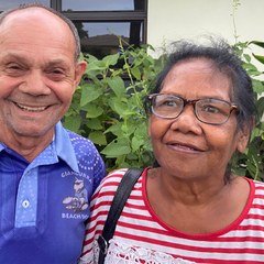 Uncle Gresham Brown and Aunty Ruth Brown